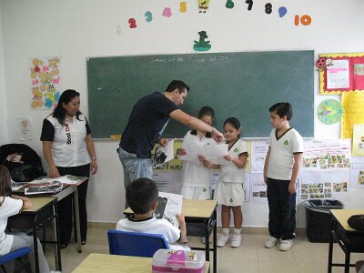 Participacion de padres en el Taller de Lectura